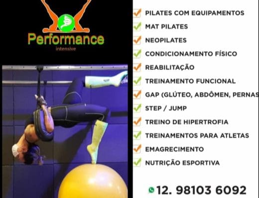 Perfomance Intensive Pilates e Spa Terapêutico