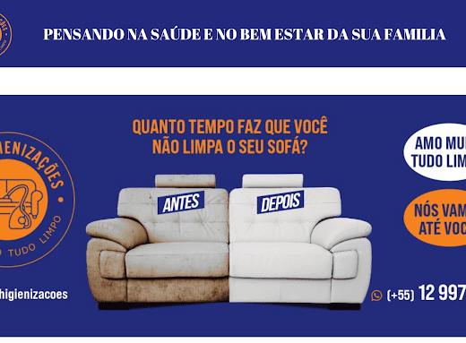 Limpeza de Sofá – Ilha Higienizações