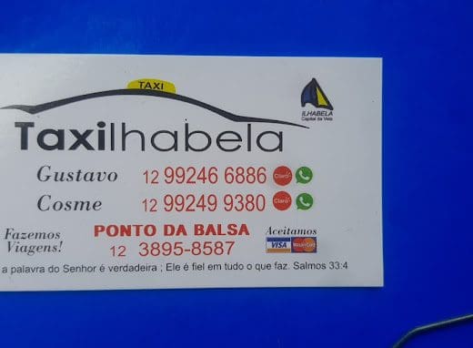 Taxi Ilhabela – Gustavo