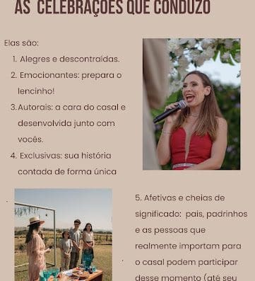 Celebrante Thais Borodai