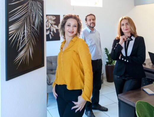 Dra Angelia Pereira; Dr. André Luiz Santos; Dra. Ana Paula Vale – Advocacia Ilhabela