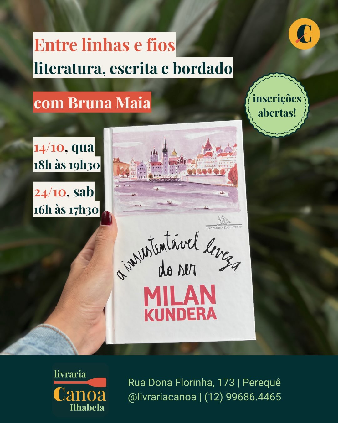 Entre linhas e fios — Bruna Maia — Canoa